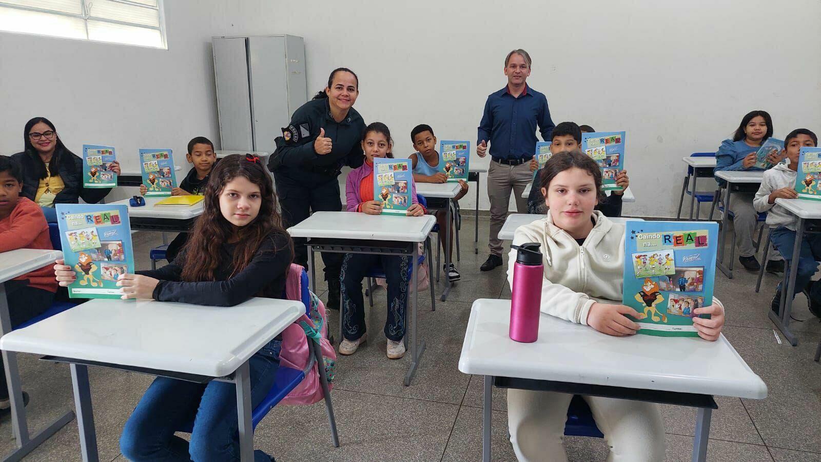 Imagem de compartilhamento para o artigo Há 10 anos fazendo a diferença, Polícia Militar de Figueirão pretende expandir Proerd com foco nas famílias da MS Todo dia